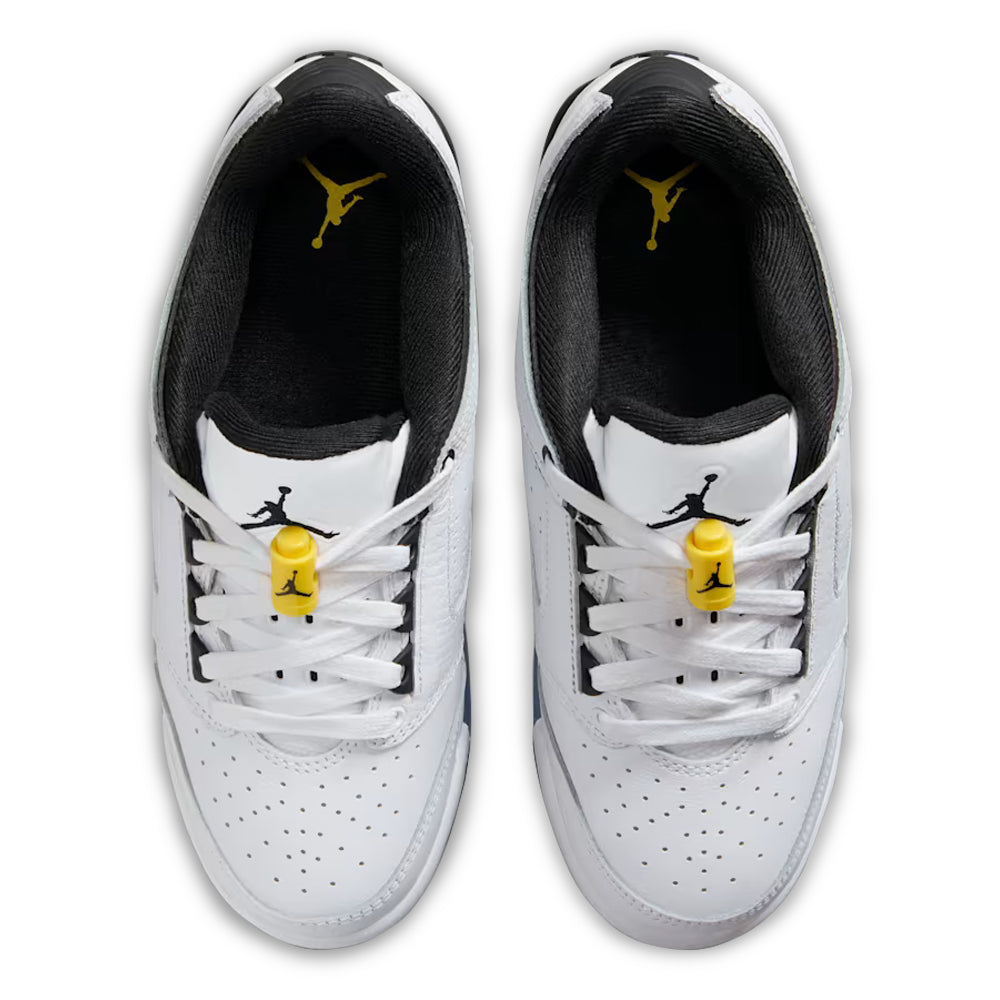 Big Kid's Air Jordan Sixty Plus Low White/Tour Yellow/Black IO1866-103