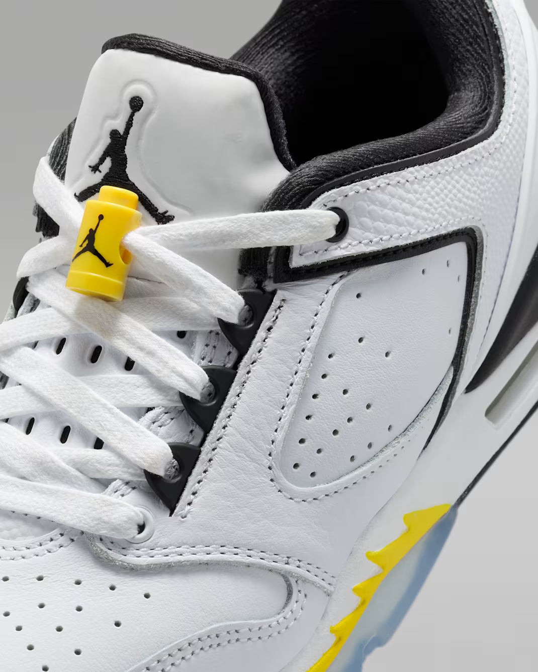 Big Kid's Air Jordan Sixty Plus Low White/Tour Yellow/Black IO1866-103