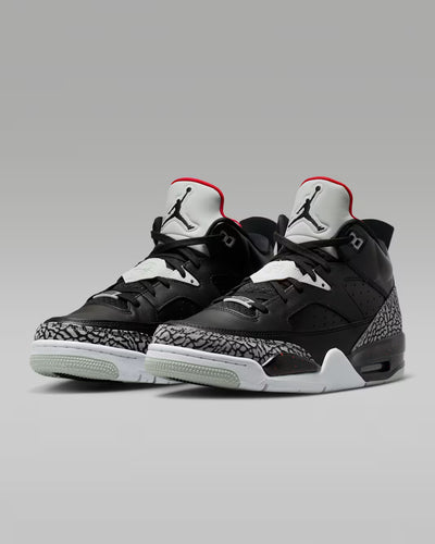 MEN'S JORDAN SON OF MARS LOW BLACK/UNIVERSITY RED/ GREY MIST/BLACK 580603-002 6
