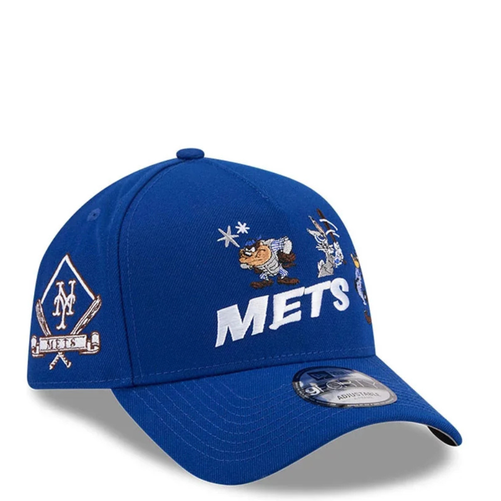 New Era New York Mets MLB X Looney Tunes Blue 9FORTY A-Frame Adjustable Cap