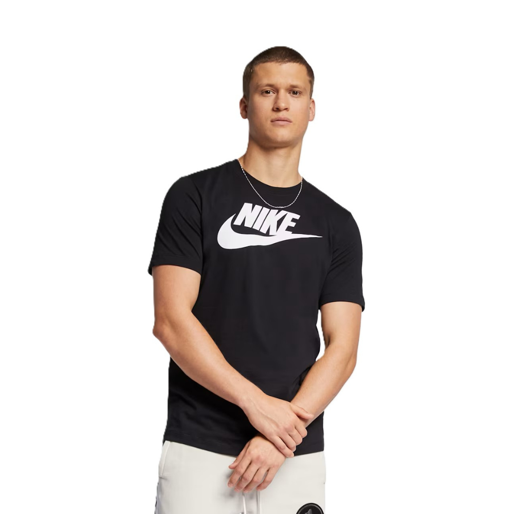 Men's Nike Sportswear T-Shirt - Black/White
