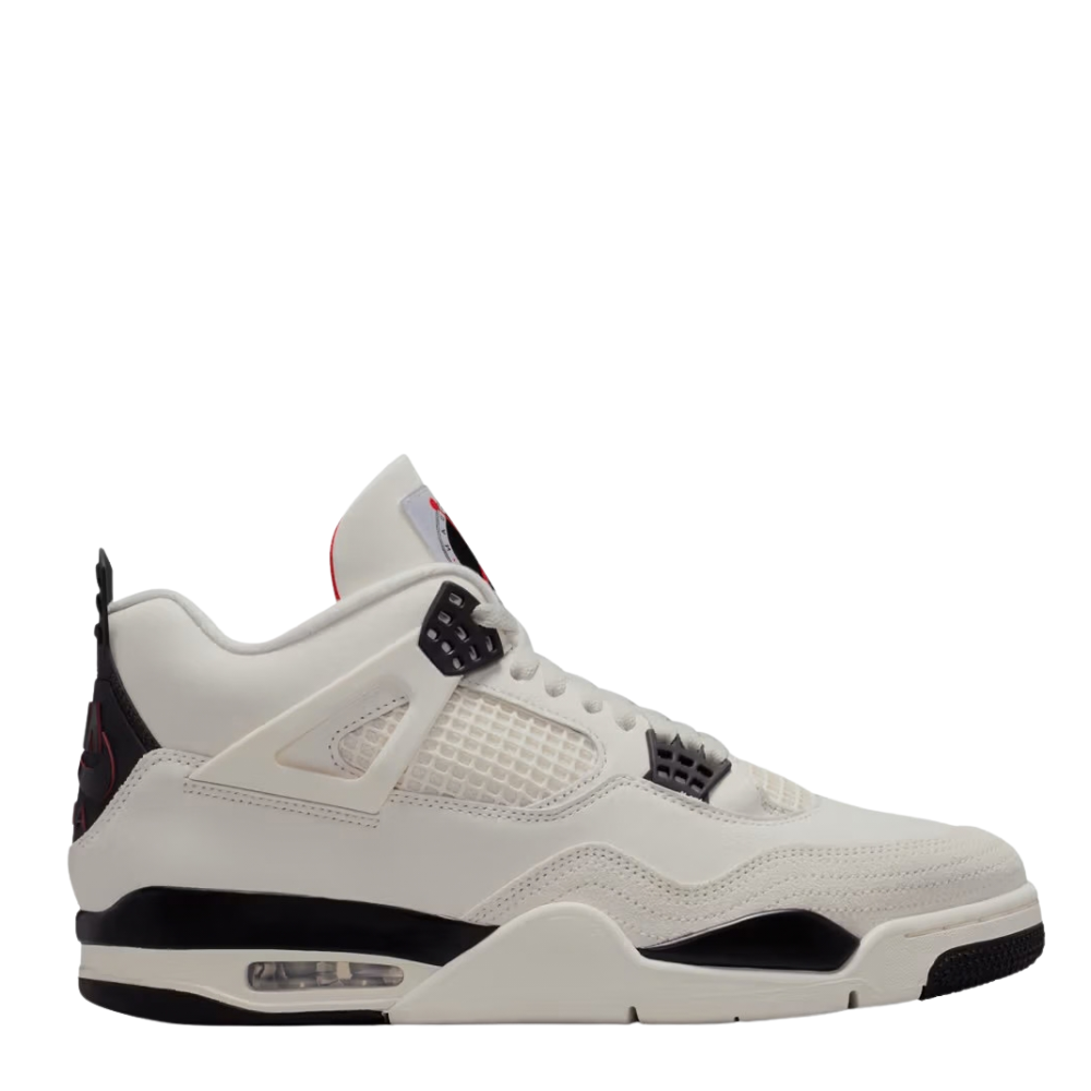 Men's Air Jordan 4 Retro OG Flight Club - Sail & Black 1