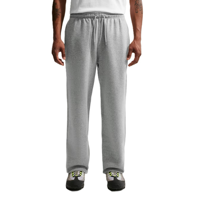 Men's Nike Club Open-Hem Fleece Pants - Gray