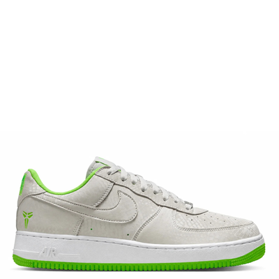 Men's Nike Kobe Air Force 1 Low Vast Grey/Electric Green/White IB0018-006