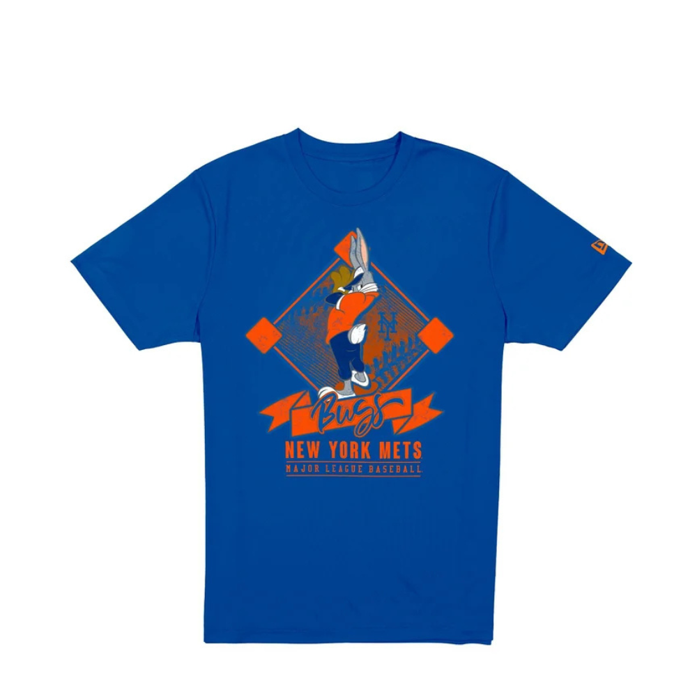 New Era Looney Tunes 'Bugs Bunny' New York Mets T-Shirt - Royal Blue
