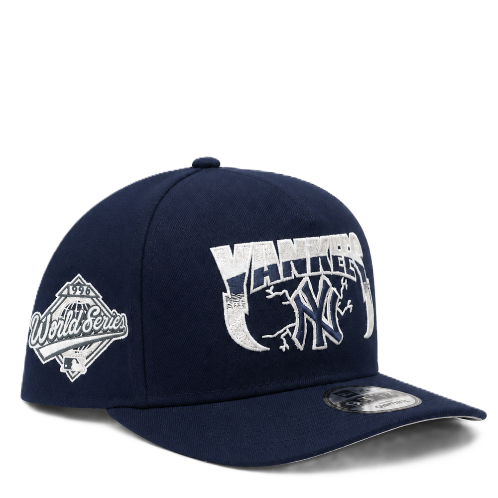 New Era New York Yankees 1996 World Series "Mixed Font/Lightning" 9FIFTY A-Frame Adjustable Cap