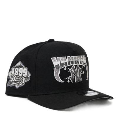 New Era New York Yankees 1999 World Series "Black/Metallic" 9FIFTY A-Frame Adjustable Cap