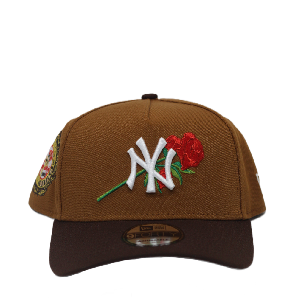New Era New York Yankees Brown Rose 1949 World Series 9FORTY A-Frame Adjustable Cap