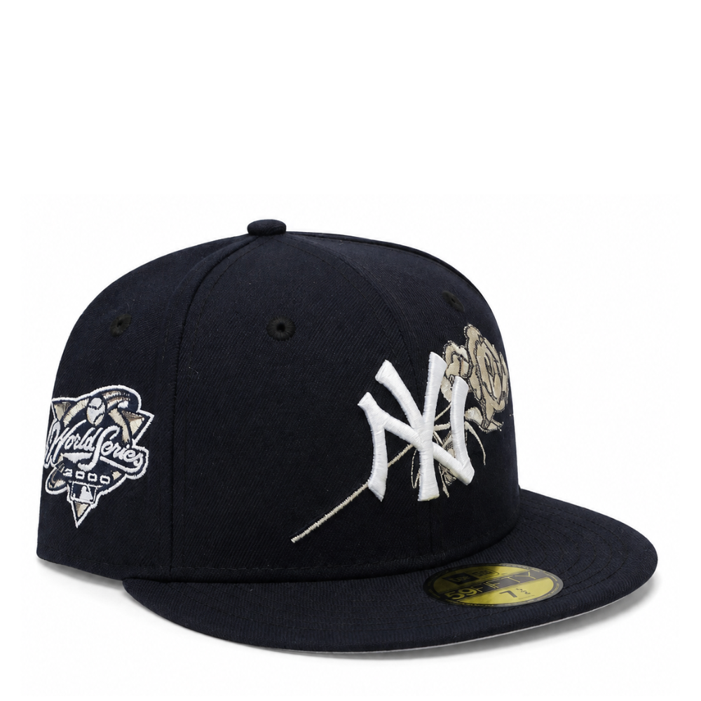 New Era New York Yankees "Chrome Rose" 2000 Subway Series Navy 59FIFTY Fitted Hat.