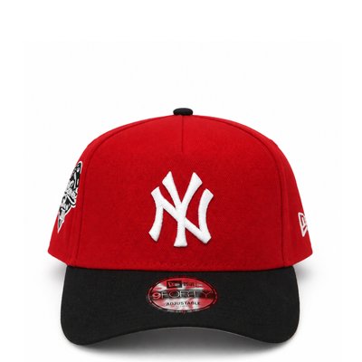 New Era New York Yankees "Red & Black" World Series 9FORTY A-Frame Adjustable Cap.