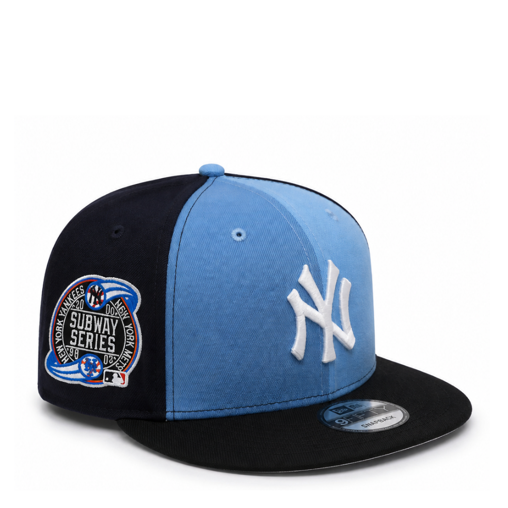 New Era New York Yankees "Sky Blue & Navy Blue" 2000 Subway Series 9FIFTY Adjustable Cap.