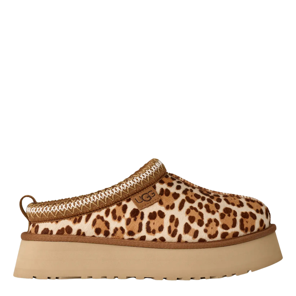 UGG Women's Tazz Plains Slipper - Felicity Leopard Jasmine 1