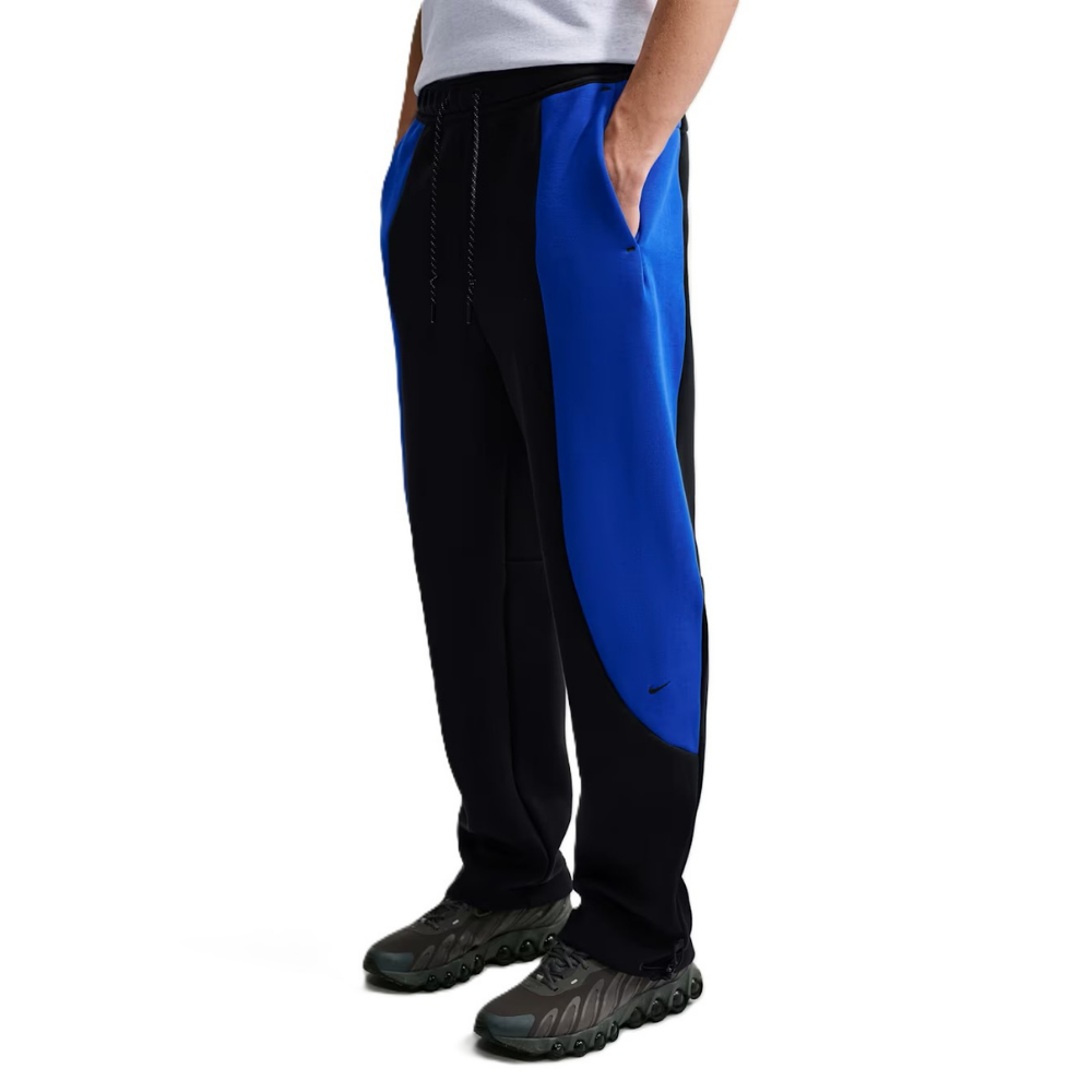 Nike Tech Men's Colour-Block Open-Hem Fleece Trousers