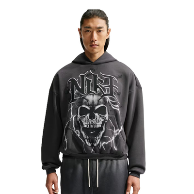 Nike Standard Issue Men's Brushed Pullover Basketball Hoodie