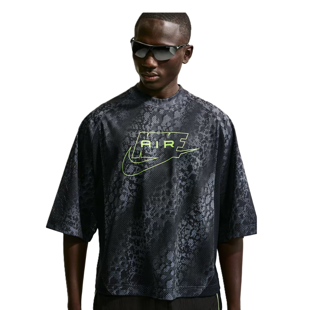 Nike Air Men's All-Over-Print Mesh Jersey