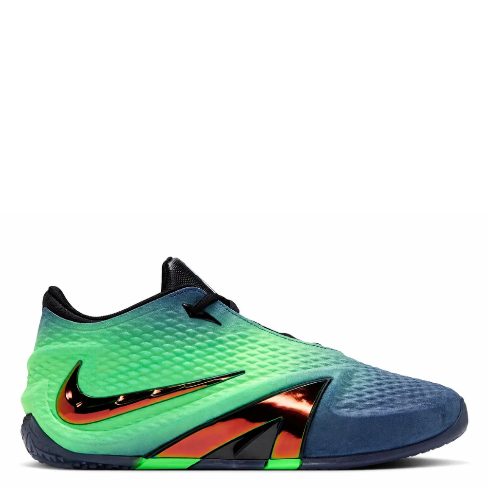 Men's Nike Ja 4 Nightmare Obsidian/Black/Voltage Green/Metallic Silver IM4135-405