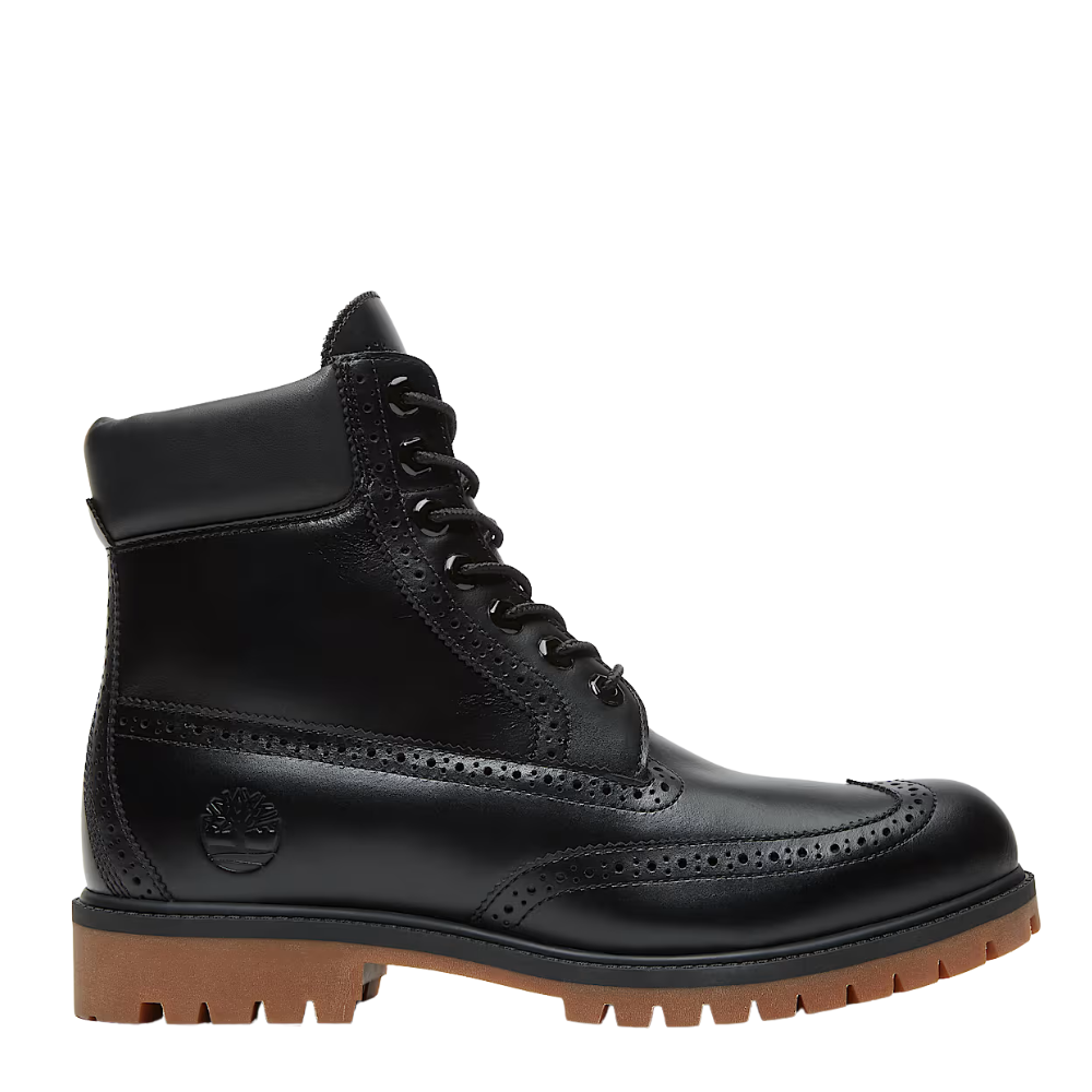 Timberland® Men's Heritage 6-Inch Waterproof Boot - Black Full & Grain 1