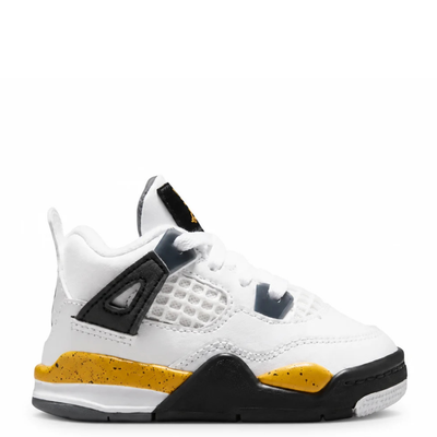 Toddler Air Jordan 4 Retro Tour Yellow White/Tour Yellow/Dark Blue Grey-Black BQ7670-102