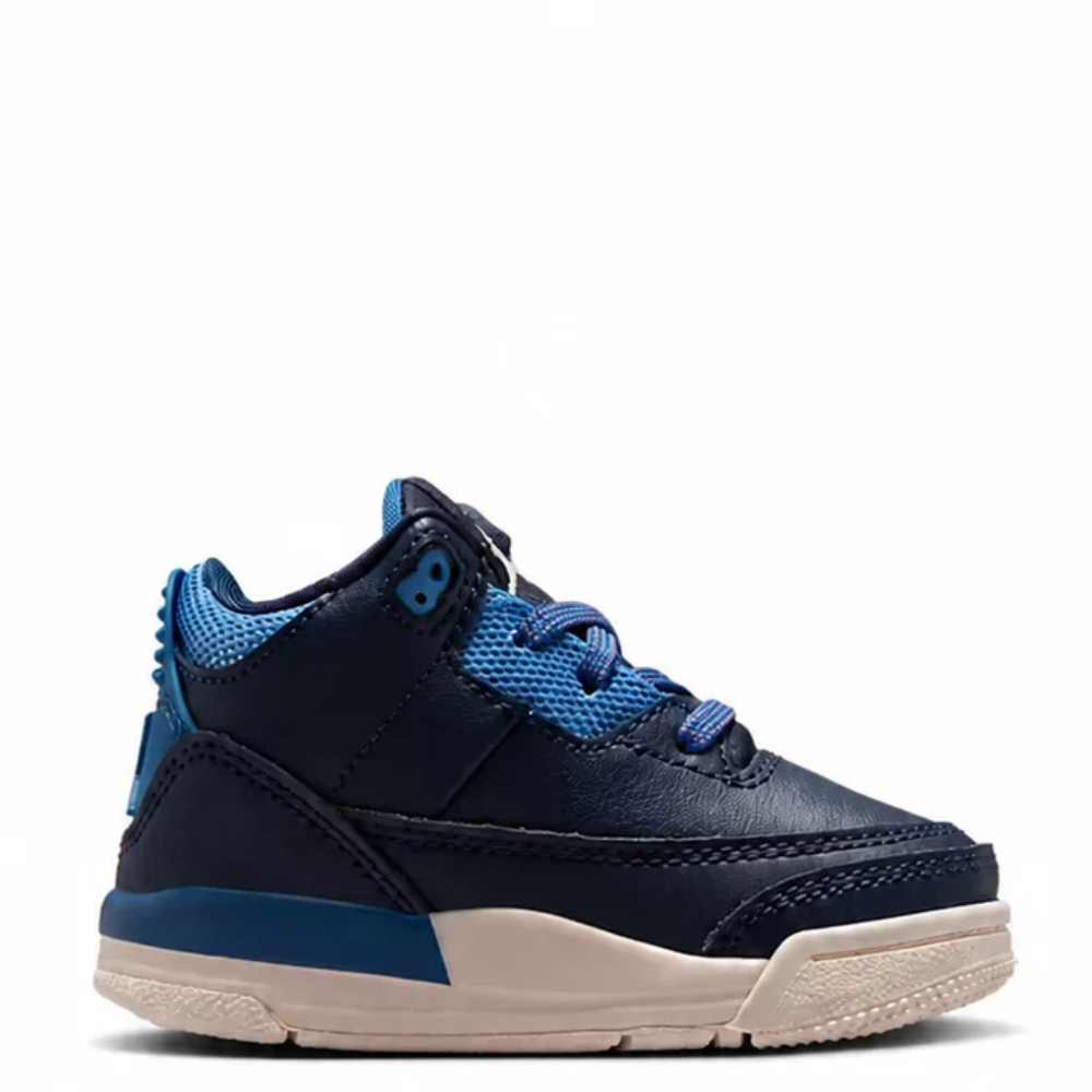 Toddler Air Jordan 3 Retro Sport Renaissance Obsidian/Track Red/Chalk/Chalk HQ0782-400