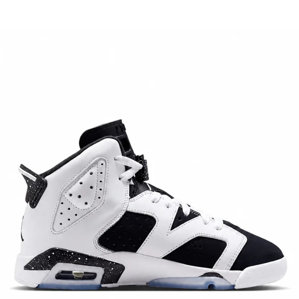 Big Kid's Air Jordan 6 Retro Oreo White/Black 384665-108