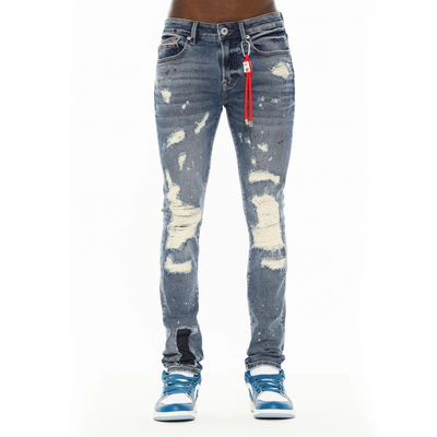 Men's Cult of Individuality Punk Super Skinny 601 Jeans in Arlo