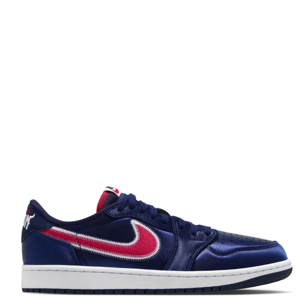 Men's Air Jordan 1 Retro Low OG Howard  College Navy/White/University Red IX8478-410