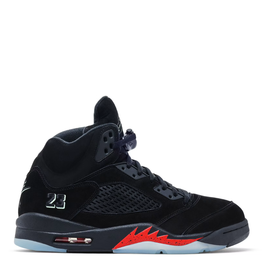 Men's Air Jordan 5 Retro "Halloween" Black/Picante Red/Glow N The Dark HQ7978-001