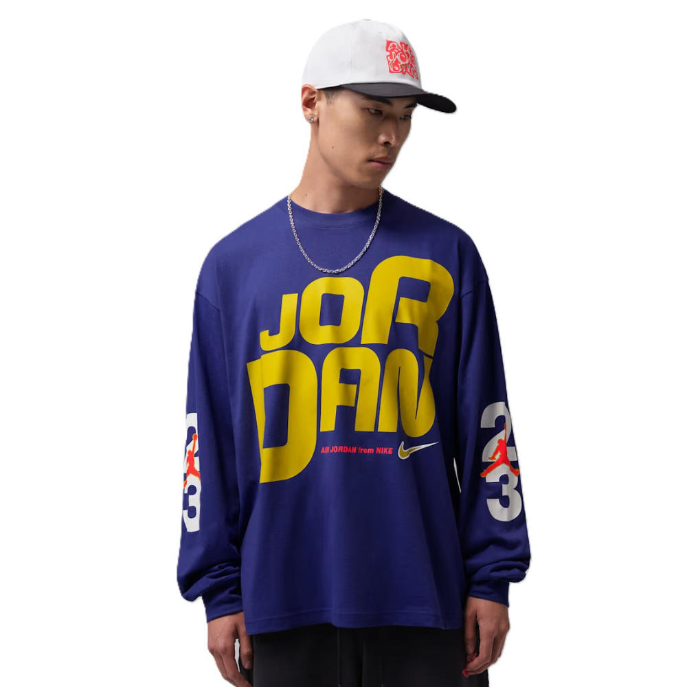 Jordan Flight Men's Long-Sleeved Graphic T-Shirt