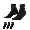 Nike Everyday Cushioned Socks (3 Pairs) - Black & White