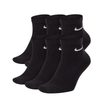 Nike Everyday Cushioned Ankle Socks (6 Pairs) - Black & White