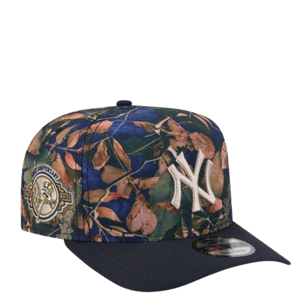 New Era New York Yankees "Leaves" 100th Anniversary 9FIFTY A-Frame Snapback Hat 1