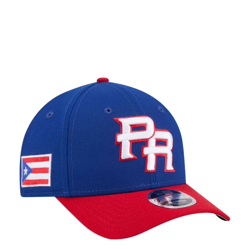 New Era Puerto Rico 2026 World Baseball Classic (WBC) 9FIFTY A-Frame Snapback Hat 1
