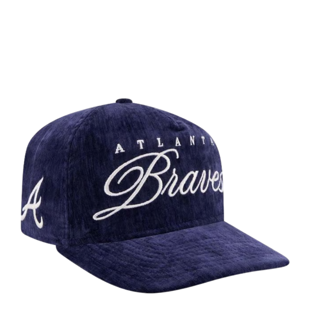 New Era Atlanta Braves Team Script 19Twenty Snapback Hat 1