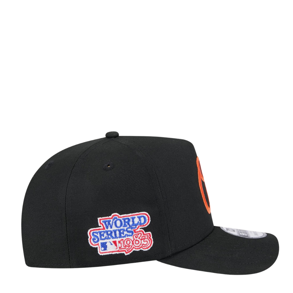 New Era Baltimore Orioles 1983 World Series Patch 9FIFTY A-Frame Snapback Hat 3