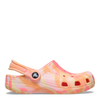 Crocs Kids' Classic Marbled Clog - Guava/Multi-Color