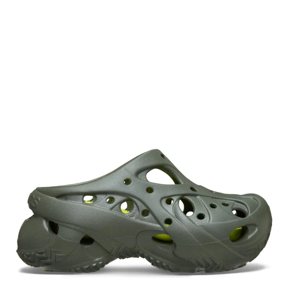 Crocs Women's Caged Clog - Dusty Olive 1