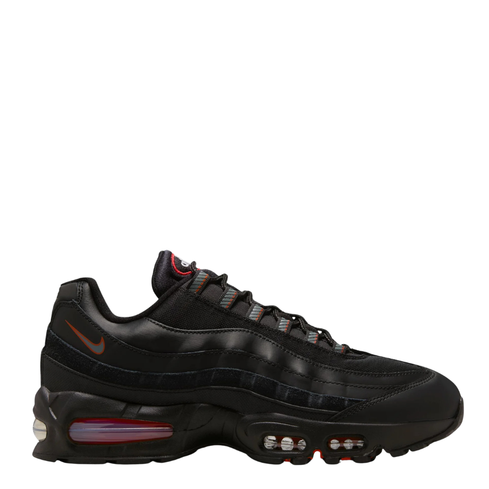 Men's Nike Air Max 95 Big Bubble OG - Black & University Red 1