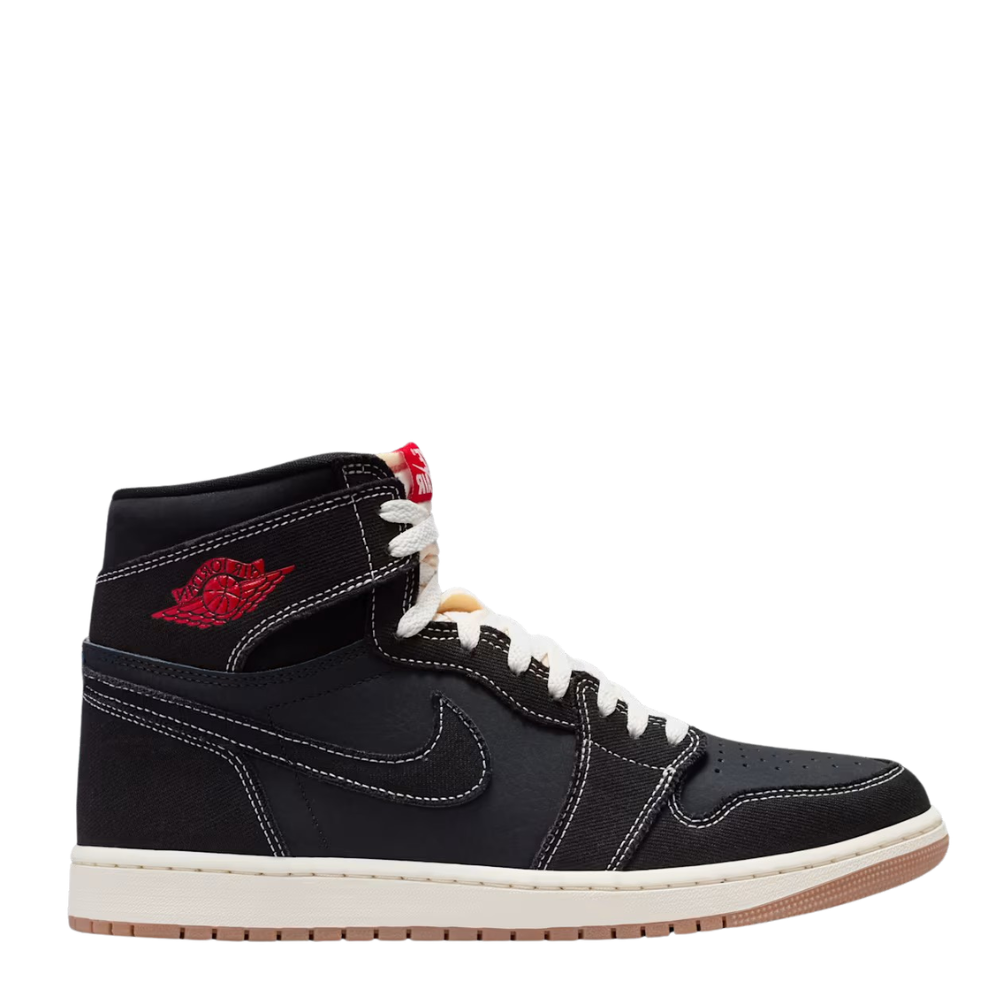 Men's Air Jordan 1 Retro High OG - Black & Sail 1