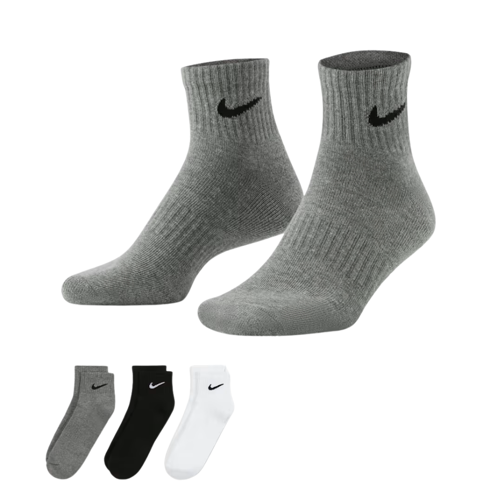 Nike Everyday Cushioned Socks (3 Pairs) - Multi-Colour 1