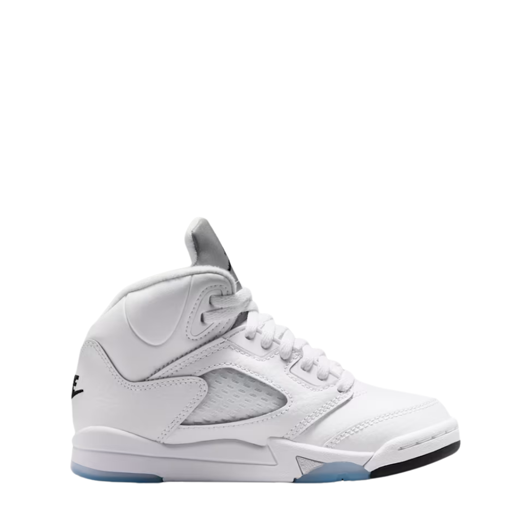 Little Kid's Jordan 5 Retro OG - White Metallic 1