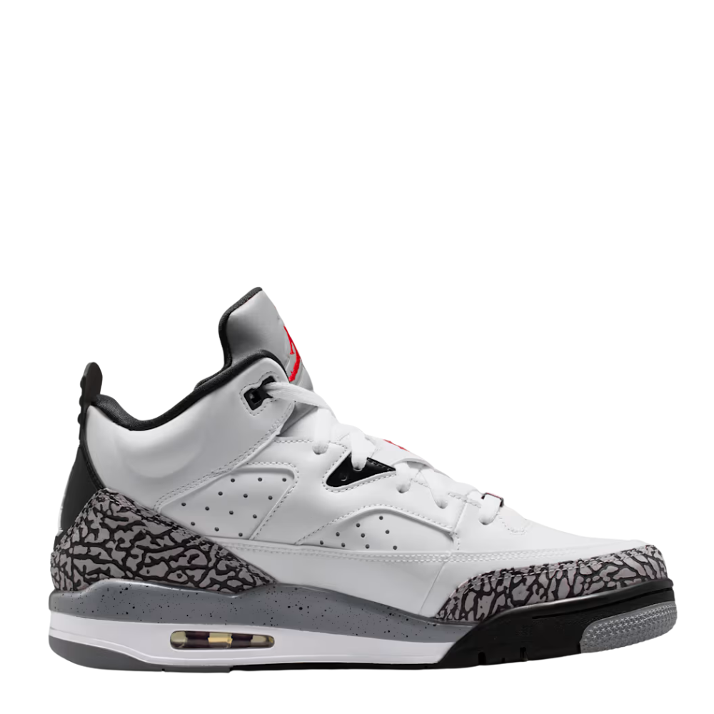 Men's Jordan Son of Mars Low - White/Black & Cement Grey/Gym Red 1
