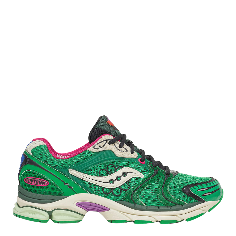 Saucony Unisex Progrid Triumph 4 Jae Tips Shoes - Green/Multi-Color 1