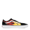 MEN'S VANS OLD SKOOL FLAME BLACK/TRUE WHITE VN0A38G1PHN