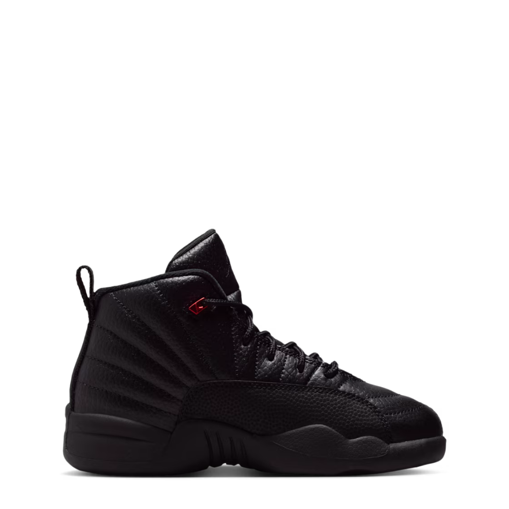 Little Kid's Jordan 12 Retro - Black & Varsity Red 1