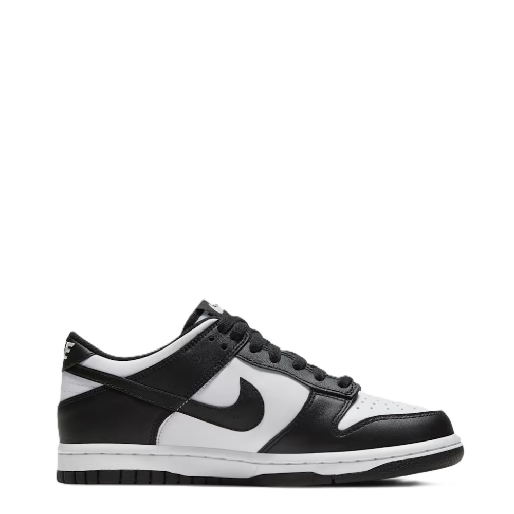 Big Kid's Nike Dunk Low - White & Black 1