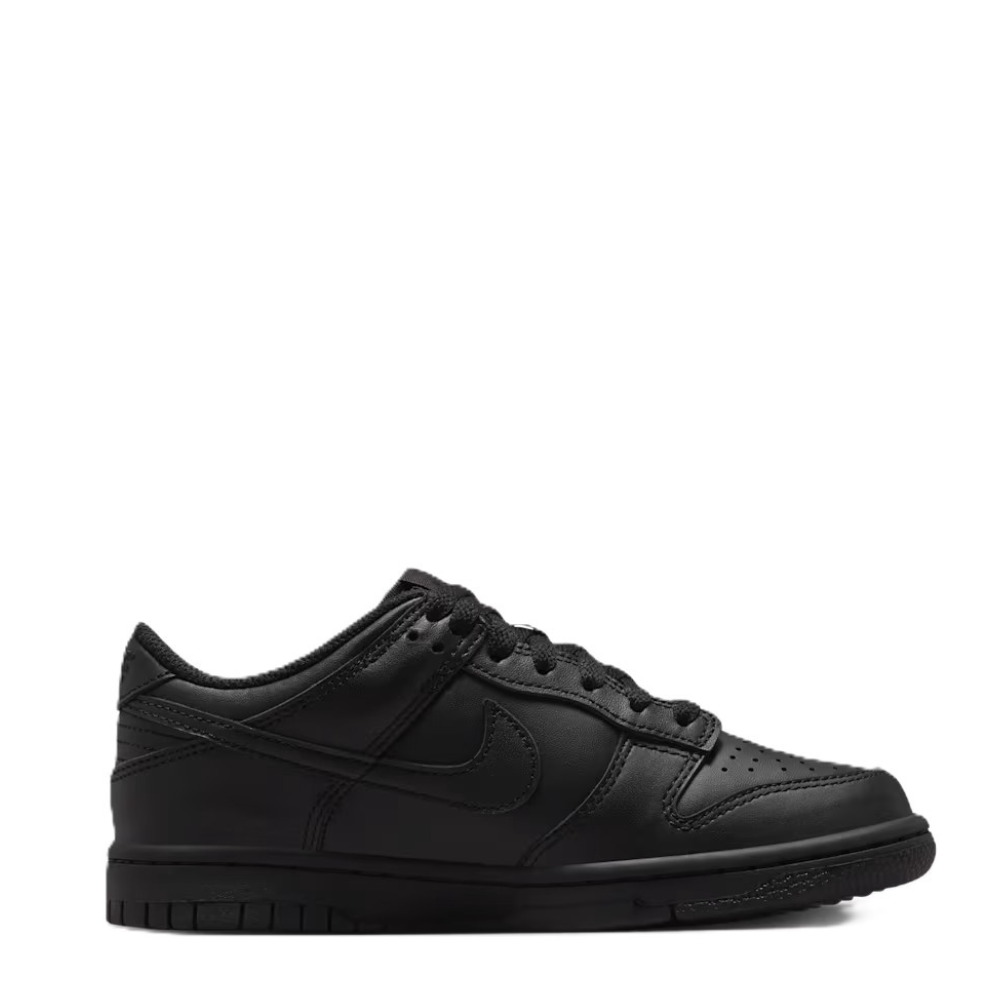 Big Kid's Nike Dunk Low - Black 1