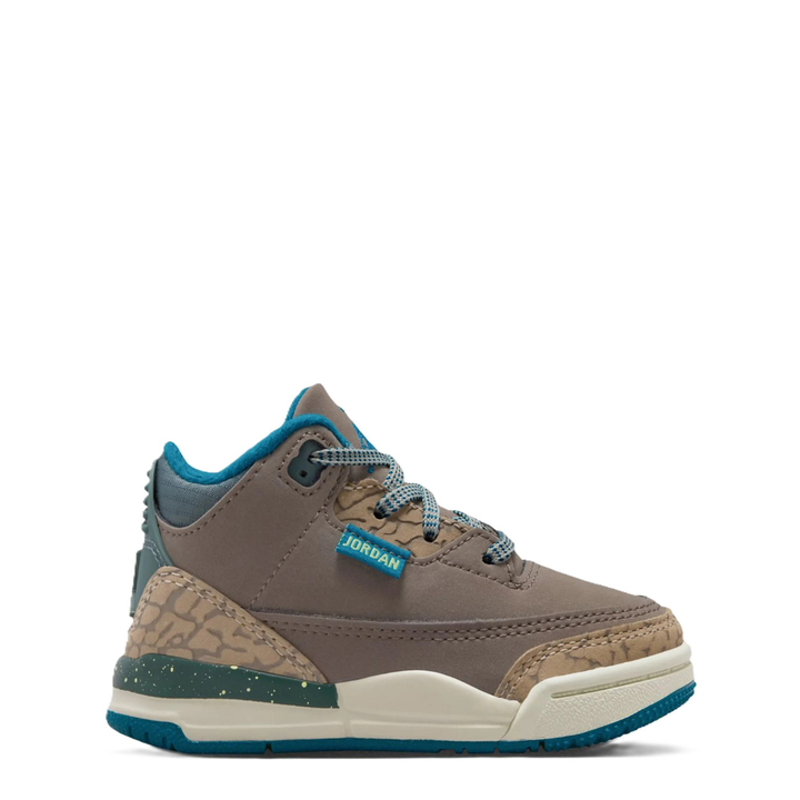 Toddler Air Jordan 3 Retro - Olive Grey &amp; Khaki
