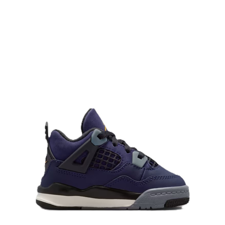 Air Jordan 4 Retro Toddler Sneakers - Imperial Purple