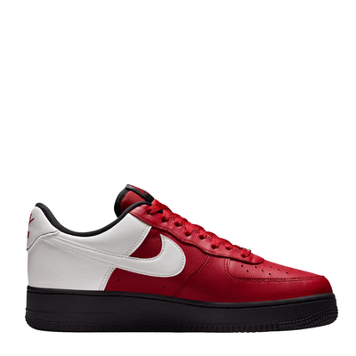 Nike Men's Air Force 1 07 LV8 - Gym Red & Summit White - Black 1