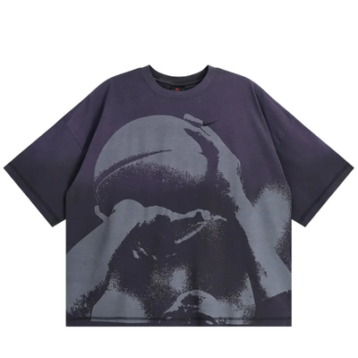 Men's Air Jordan Shooting Short-Sleeve Anthracite T-Shirt